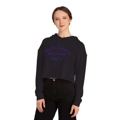 Women's Relentless Cropped Hoodie