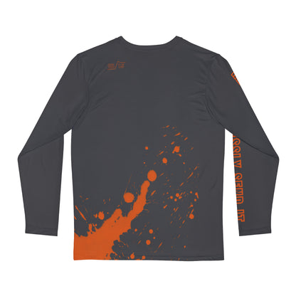 Splatter MTB Jersey (Charcoal/Orange)