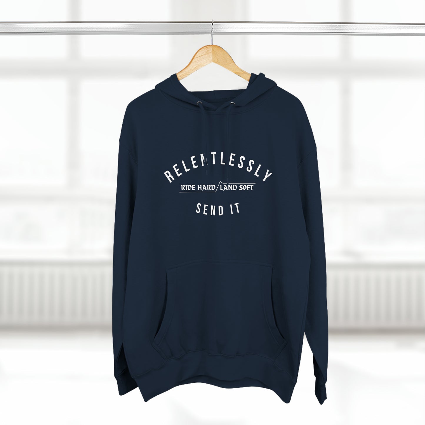 Relentless Pullover Hoodie (Front Logo) Unisex