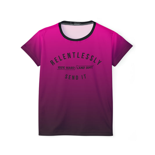 Women's Relentless MTB Jersey (Purple/Black)