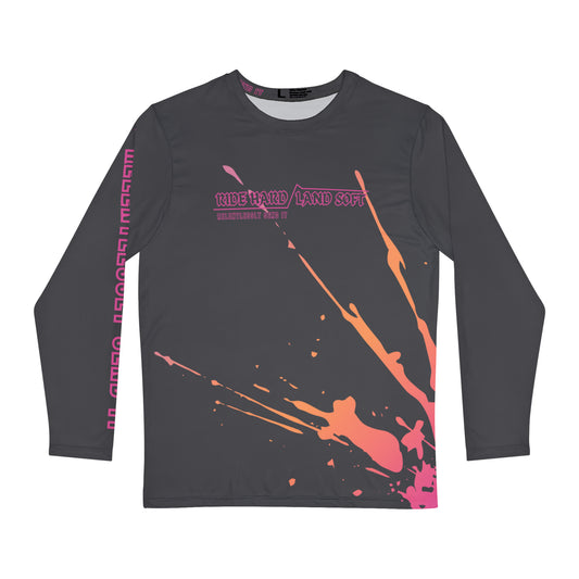 Splatter MTB Jersey (Charcoal/Purple)