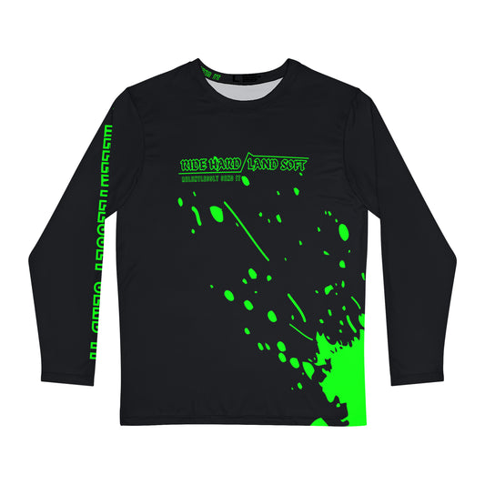 Splatter MTB Jersey (Black/Highlighter)