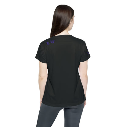 Women's Relentless MTB Jersey (Black/Purple)