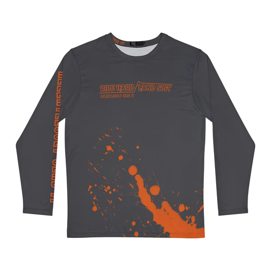 Splatter MTB Jersey (Charcoal/Orange)