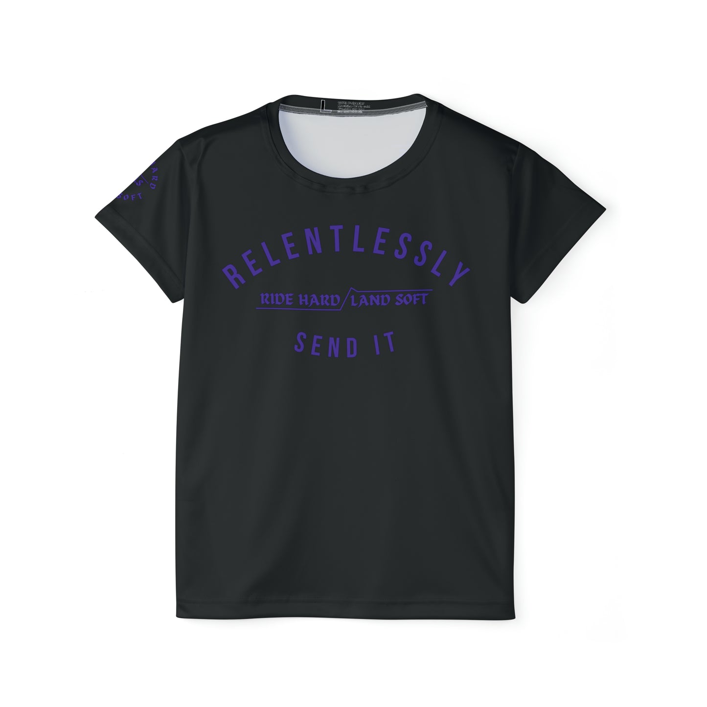 Women's Relentless MTB Jersey (Black/Purple)